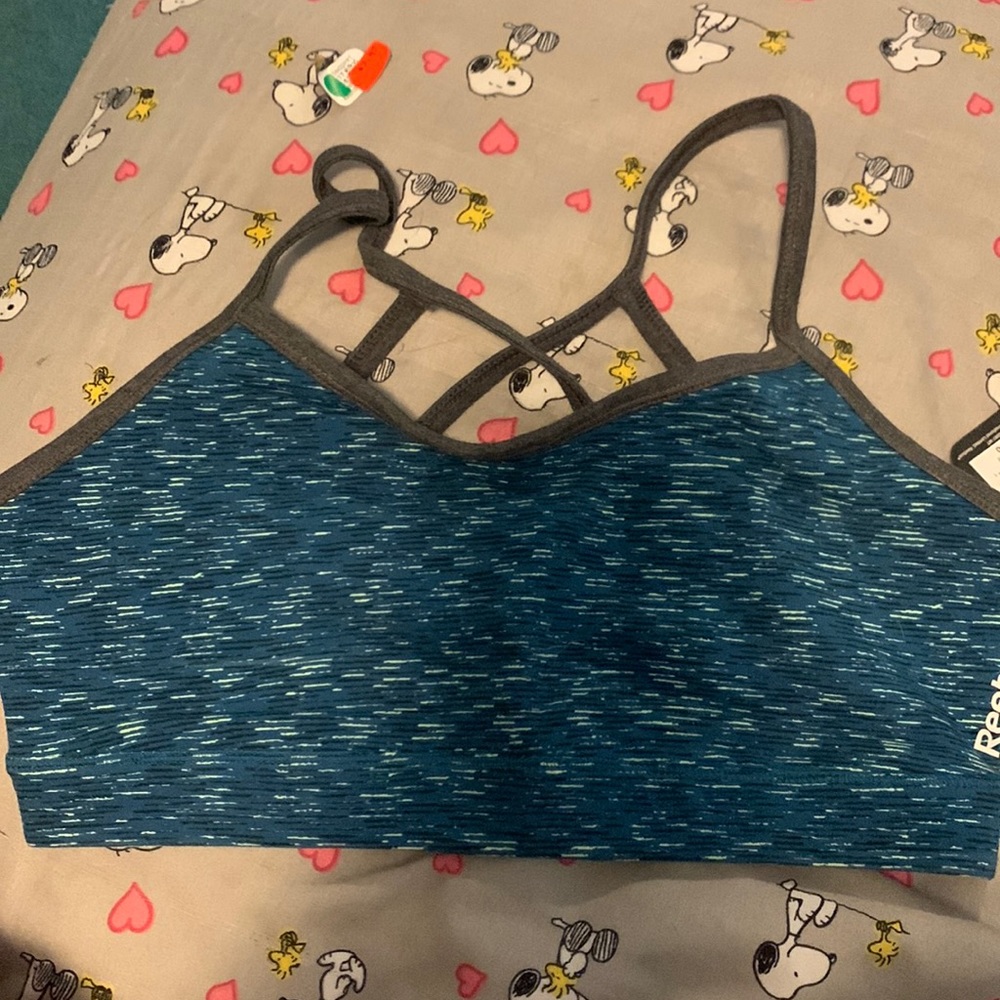 Brand new Reebok sports bra with tags